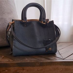 Coach Rogue 25 in Dark Denim